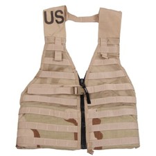 Gilet Elementi di Fissaggio Molle Modular Mimetico 3 Colors Deserto US Esercito