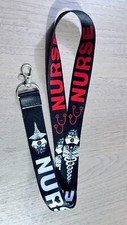 New Lot 10pcs cartoon NURSE Lanyard Mobile Phone ID Card KeyChain Holder gifts