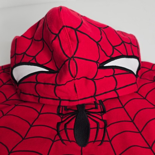 Marvel Spiderman Kids Sweatshirt Character Pullover Hoodie Youth Small Size S - Picture 10 of 11