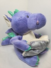 Cuddle Barn Animated Story Telling Dalton The Purple Dragon Plush Fairytales 10