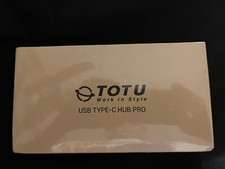 TOTU Docking Station, USB C Hub Pro, 9 in 1 Triple Display - NIB