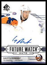 2014-15 Upper Deck SP Authentic Future Watch Auto /999 #303 Griffin Reinhart