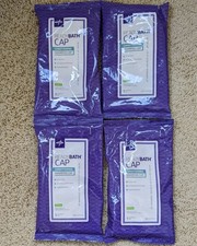 Lot of 4 Medline ReadyBath Rinse-Free Shampoo and Conditioning Caps