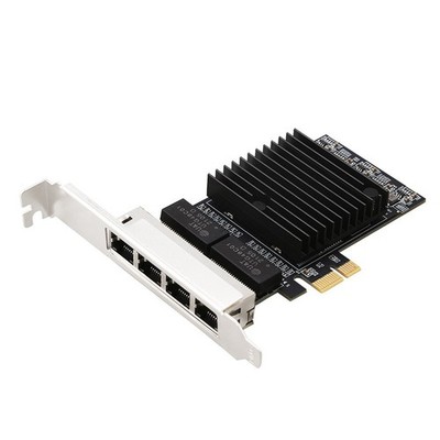 INTEL I82571 - T4 PCIe-X1 1GbE RJ-45 Quad Port Ethernet Server Adapter ASM1182e