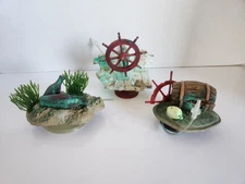 3 Vintage Penn Plax Plastic Action Air Bubbler Aerator Diffuser 1980 & 1983