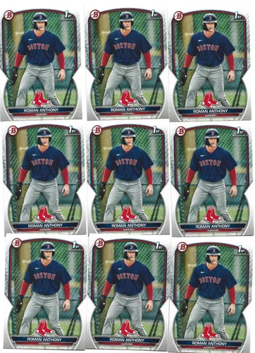 Roman Anthony  2022 Bowman Paper 1st Cards