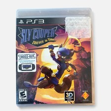Sly Cooper Thieves in Time Sony PlayStation 3 PS3 2013 No Manual Free shipping
