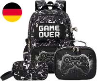 Amythe Schulrucksack Jungen Teenager 3 Teilig, Schultasche Kinder FüR 3. Bis 7.