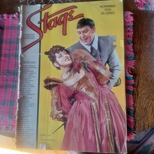Scène de novembre 1935 avec couverture couleur de Lunt & Fontanne ; 102 pages
