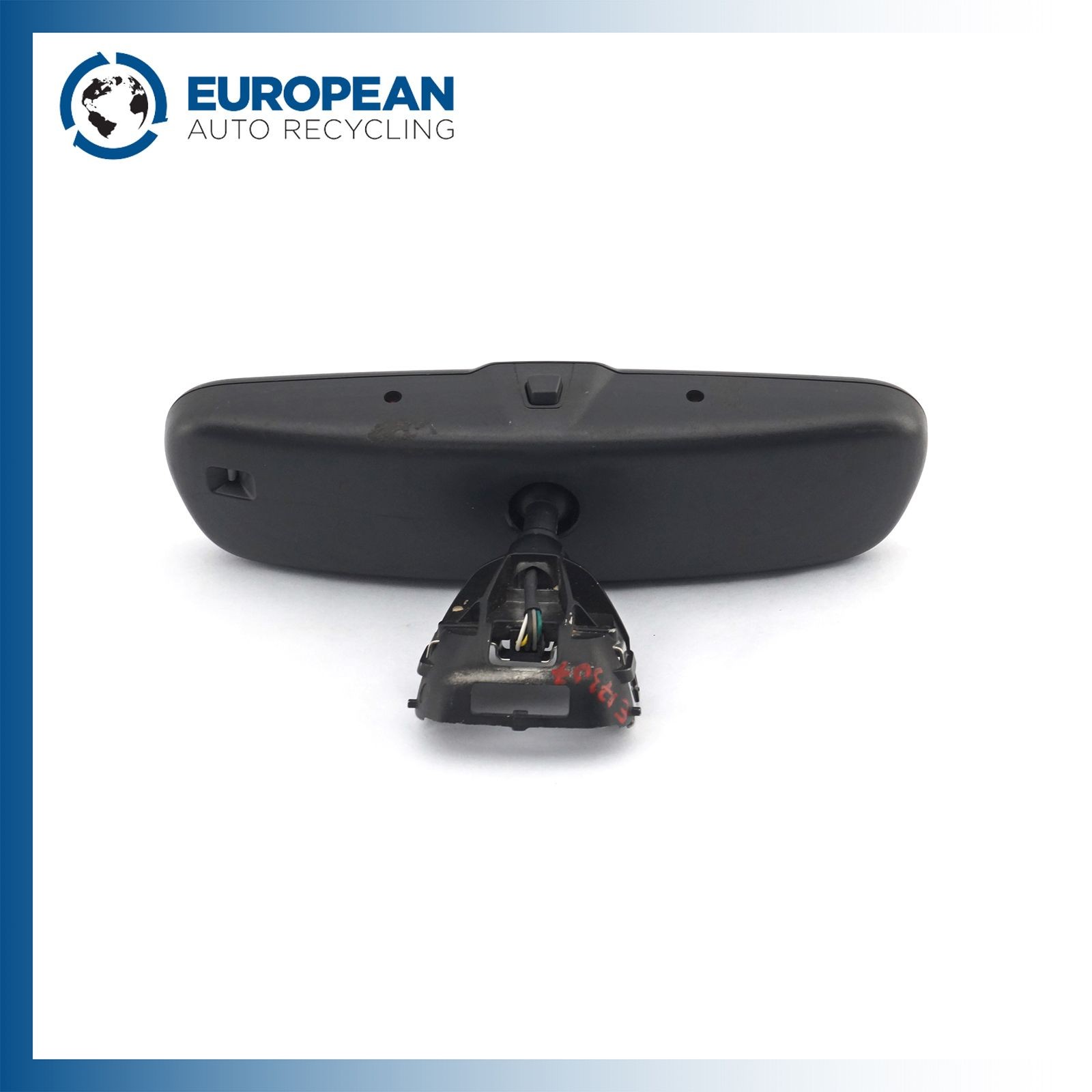 03-18 Bentley Continental GTC GT Interior Rear View Mirror Black - OEM 3W8857511