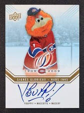 08-09 UD CENTENNIAL HABS INKS YOUPPI! AUTO MONTREAL CANADIENS #HABS-Y MINT
