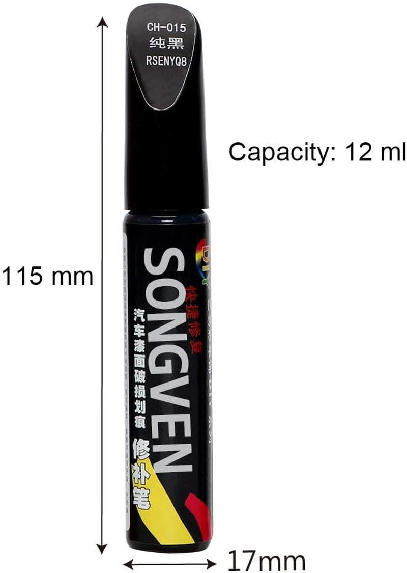 Black Car Touch up Pen Waterproof Scratch Repair Pen Removing Pen Car Touch up P