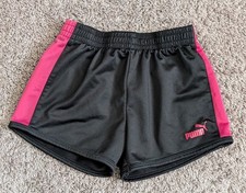 PUMA Girls Athletic Shorts Size Medium 8/10 EUC