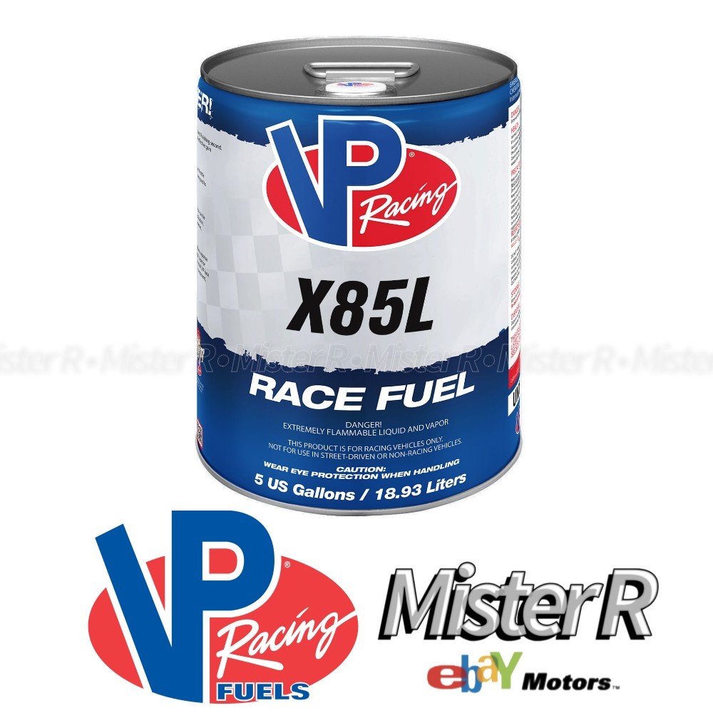 VP Racing X85L • Leaded E85 Ethanol Race Fuel • 5 Gallon Gas Can