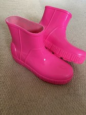 Womens UGG  Drizlita #1125731 Pink Rubber Rainboots UK Size 7 