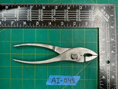 Vintage CeeTee Co. Crescent 6.75'' Slip Joint Pliers Made in USA