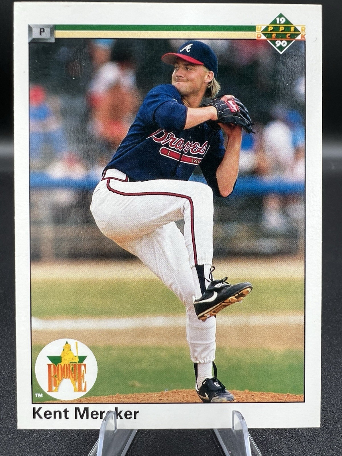 1990 Upper Deck - Star Rookie - Kent Mercker #63 (RC) Rookie - Braves MLB