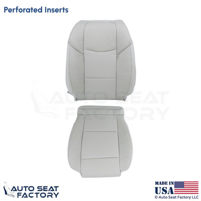 2015-2019 Fits Cadillac ATS Leatherette Front Driver Side Covers Light Neutral