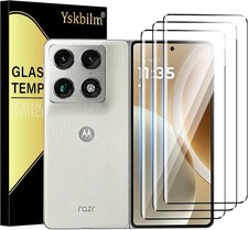 3PCS Screen Protector for Motorola Moto Razr Fold 2026 HD-Clear 9H Tempered Glas