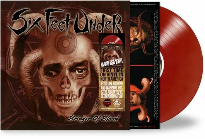 SIX FEET UNDER - Bringer Of Blood - Vinyl (blood red vinyl LP)