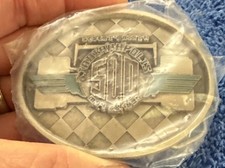 NOS 1993 Indianapolis 500 Pewter Event Belt Buckle 165 of 500 Limited Edition 8