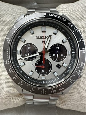 Seiko SSC911 Speedtimer Prospex Silver Men's Watch