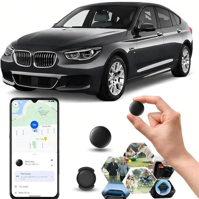Mini GPS Tracker Ohne Monatliche Gebühren Magnetisch Wasserdicht 32mm