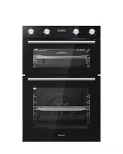 Image of Hisense BID95211BGUK Built-In Electric Double Oven - Black BID95211BGUK