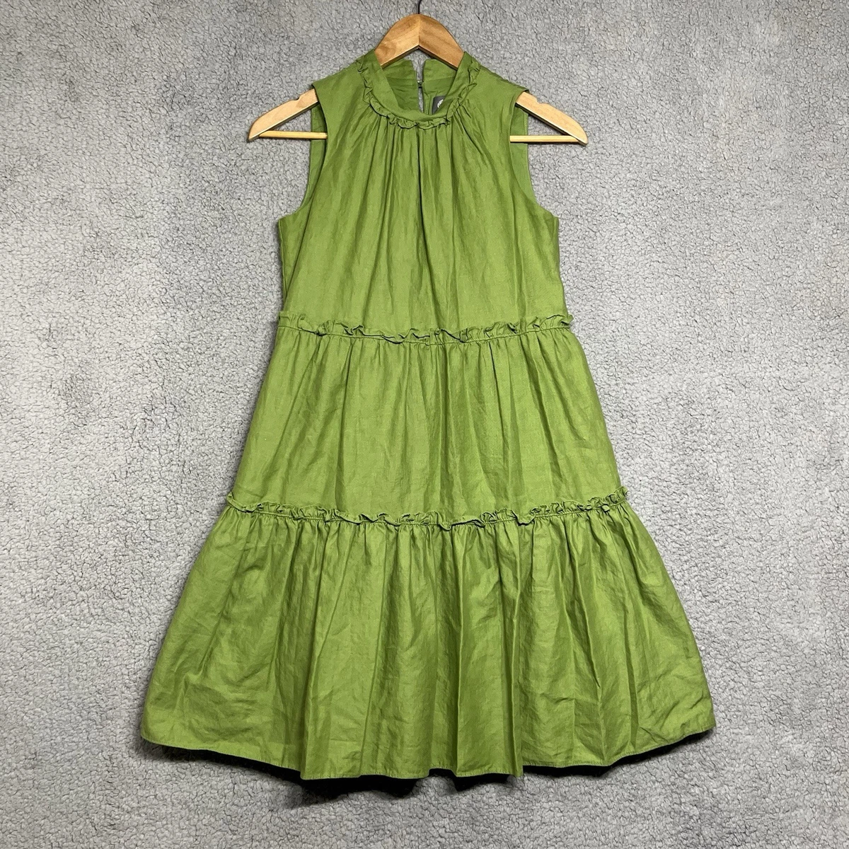 green emerald velvet dress VINCE CAMUTO GREEN DRESS SZ 16
