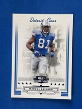 2006 Donruss Threads Retail Blue #122 Marcus Pollard Detroit Lions #/200