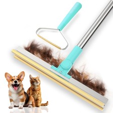 Carpet Rake for Pet Hair Removal Tool - Reusable Dog Cat Hair Remover Scraper...