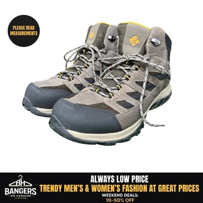 Columbia Crestwood Mid WP Hiking Boots BM5371-231 Men's 11.5 Cordovan Brown 2153