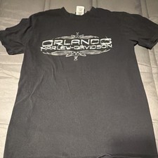 Harley-Davidson Orlando Florida Men's Medium Black Graphic T-Shirt