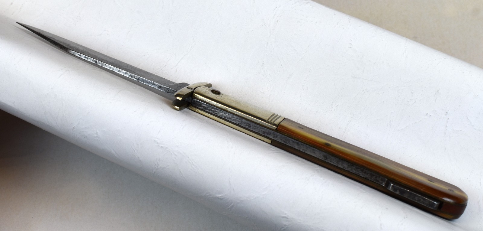 VINTAGE IDEAL PRODUCTS SOLINGEN GERMANY LOCK BACK SWING GUARD KNIFE 60-70's