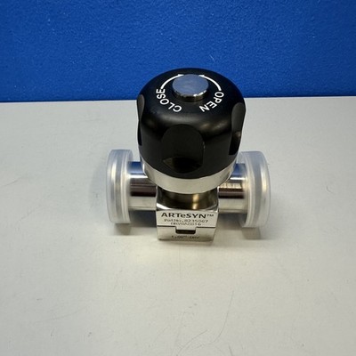Artesyn 8235067 Pneumatic Pinch Valve With Open/Close Knob DRVSAES16 1.00''