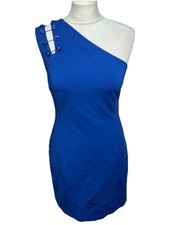 Versus By Versace Off The Shoulder Safety Pin Dress Size 44uk - 12 Bnwt