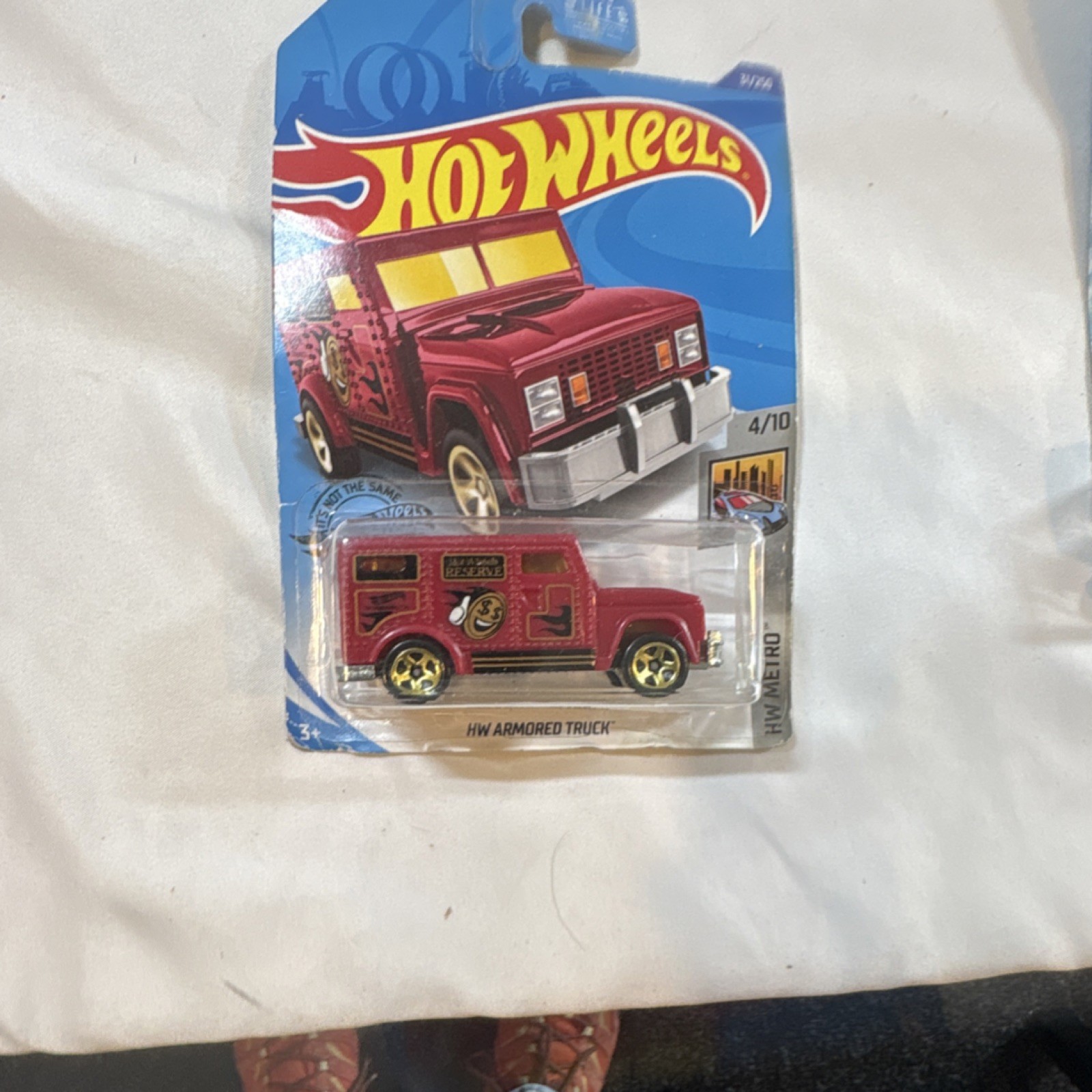 Hot Wheels HW Armored Truck HW Metro 1:64 Diecast Red Gold Black Unopened Box
