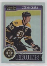 2014-15 O-Pee-Chee Platinum Rainbow Zdeno Chara #134 HOF 0c3