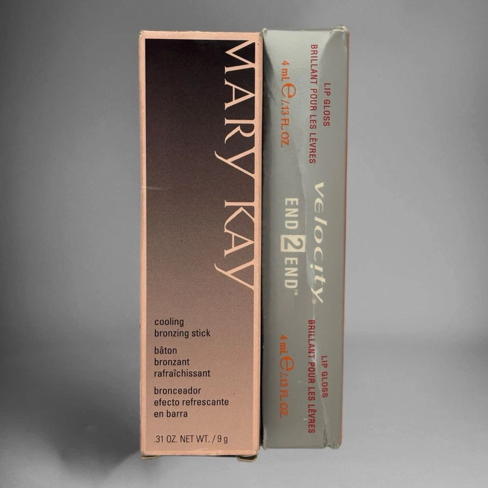 Barra bronceadora refrescante Mary Kay #034242 y brillo de labios Mary Kay Velocity de doble extremo Foto 4 de 4