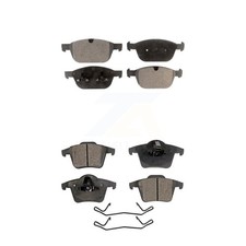 TEC KTC-100192 Brake Pad Sets 4-Wheel Set Front & Rear for Volvo XC90 2003-2014