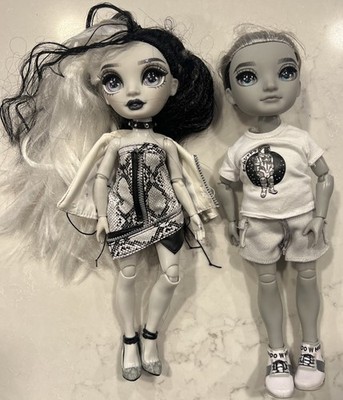Rainbow High Shadow High Doll Lot Heather Grayson & Ash Silverstone Rare Set