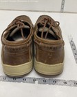 Sebago Men's Sz 11 Clovehitch II Nubuck Leather Tie Boat Shoes — photo 3