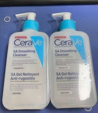 2Pack CeraVe Daily SA Smoothing Cleanser Dry To Very Dry Skin 236ml