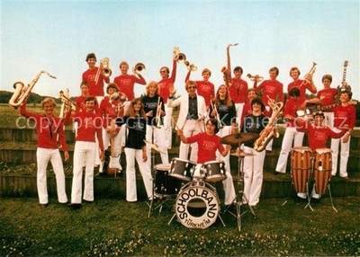 Denzingen Klaus Ammann with his school band