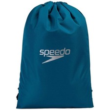 Image of Speedo Pool Bag Teal Black – Lightweight Water Resistant Swimming Backpack15L