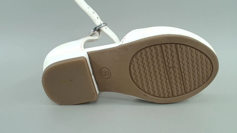 Gymboree,Girls,and Toddler Dressy Ballet Flat,White,5 Toddler - Image 3 of 4