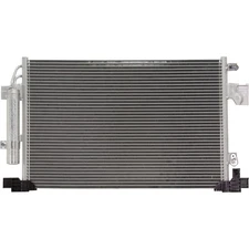 AC Condenser For 2008-17 Mitsubishi Lancer 2007-13 Outlander Aluminum With Drier