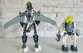 Bionicle Phantoka:  8685 & 8945  w/Zamors . Complete .