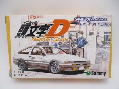 INITIAL D Another Stage GBA Japan Import Mit Box & Anleitung für Gameboy Advance