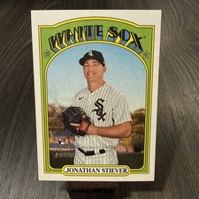 Jonathan Stiever 2021 Topps Heritage #536 White Sox MLB (RC)